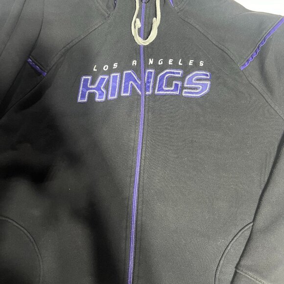 Las Angeles Kings Hockey Hooded full zip sweater size 2XL - Picture 2 of 9
